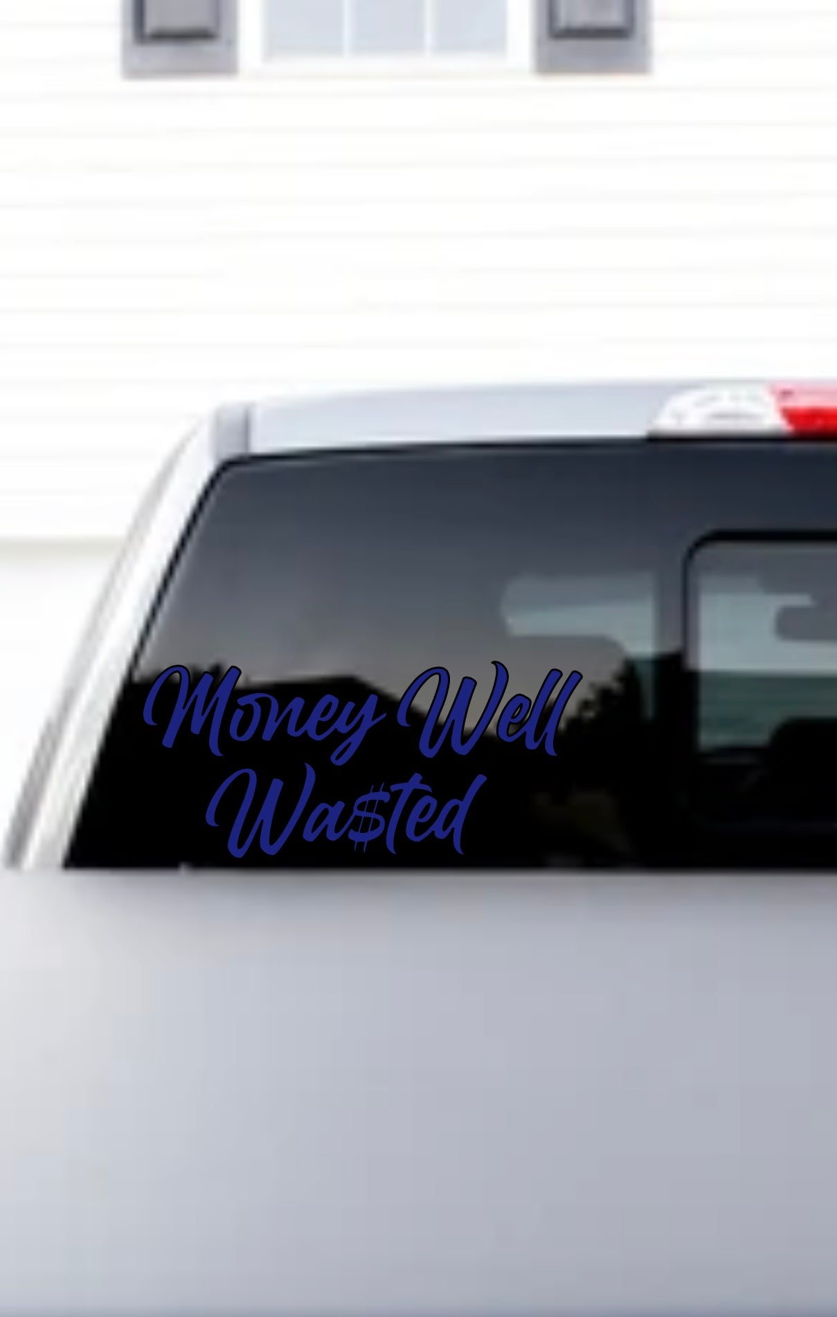Well Wasted Money Decal